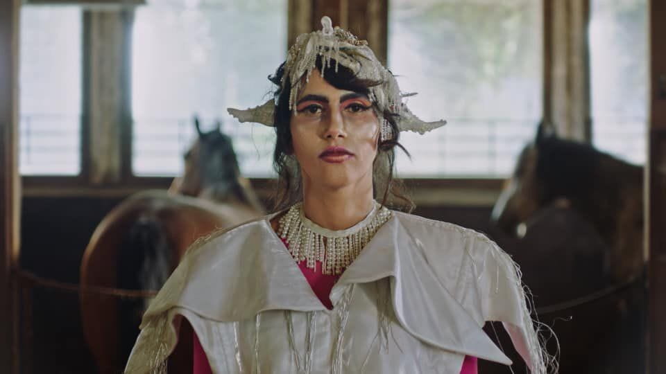 Maya Ajami as Buraq, in Journey to the CharBagh. Director: Abdullah Qureshi, Producer: Danai Anagnostou and Directors of Photography: Hadi Rehman & Kerttu Hakkarainen.